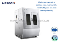 Máquina de limpieza de plantillas SMT de alta precisión con sistema de filtro de 3 niveles y botón de parada de emergencia