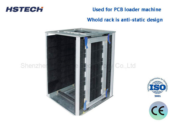 Resistencia a altas temperaturas Estructura estable Revista de almacenamiento de PCB utilizada para la máquina de carga de PCB