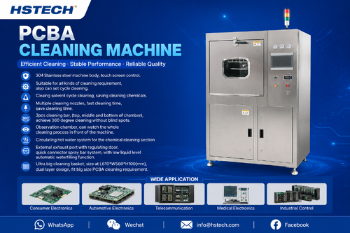 Últimos blogs de la empresa sobre HS-810 Integrated Offline PCBA Cleaning Machine Launched: High-efficiency & Cost-saving Solution for SMT Production