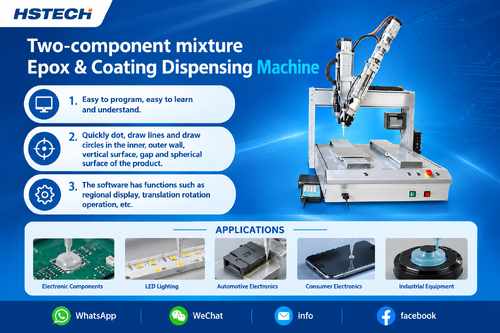 Últimos blogs de la empresa sobre New Table‑Top Two‑Component AB Glue Dispensing Machine Released for Precision Industrial Adhesive Applications