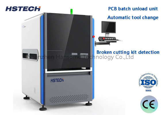 Un buen precio. Alemania Marca Sycotec SPC Estadísticas Función y coincidencia Sistema ERP Máquina de enrutador de PCB automático en línea en línea