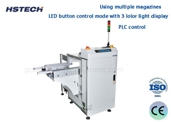 Un buen precio. Linea SMT SS304 20M/Min 40mm Pitch SMEMA Máquina de carga de PCB compatible contra el polvo en línea