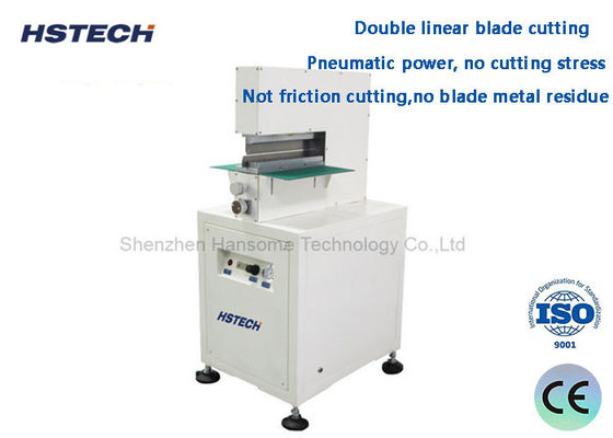 Un buen precio. Cuchilla de metal con accionamiento neumático de baja fuerza de corte de tensión de corte de PCB en línea