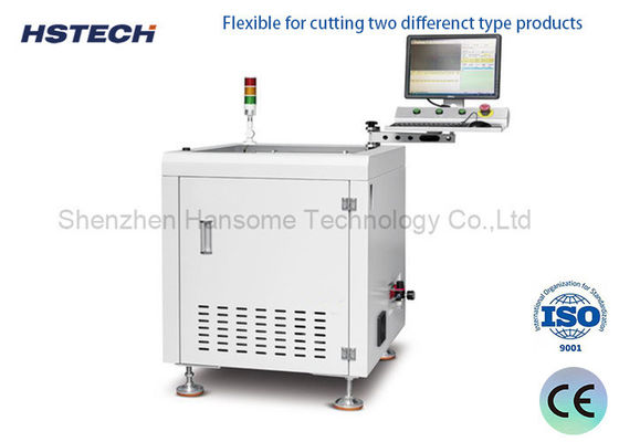 Un buen precio. Máquina enrutadora de despanelizado de PCB con cuerpo de acero inoxidable de 60000 RPM y tamaño de trabajo de 50x50 ~ 410x460 mm en línea