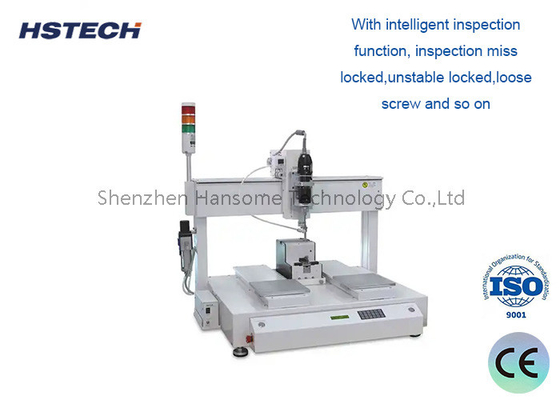 Un buen precio. Máquina de fijación de tornillos con 4 ejes de cadena móvil de bucle cerrado de tornillos automáticos en línea