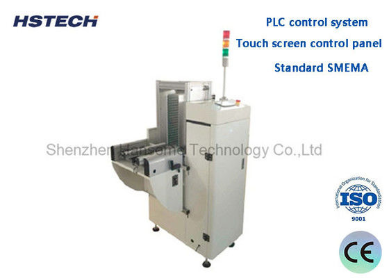 Un buen precio. Sistema de control de PLC estándar SMEMA Panel de control de pantalla táctil tampón de PCB en línea