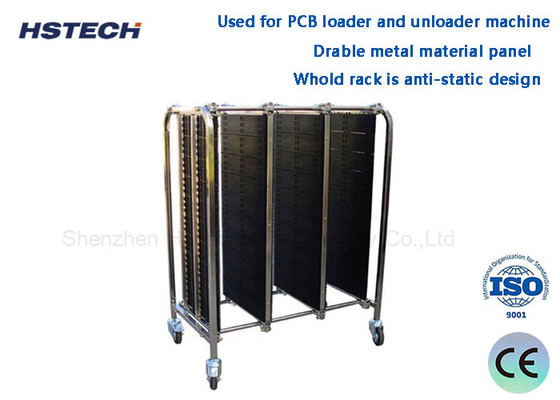 Un buen precio. Equipo de manipulación de PCB 3 capas antiestáticas 4 ruedas móviles de almacenamiento de PCB en línea