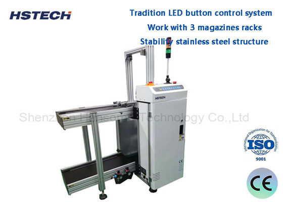 Un buen precio. Profile de aluminio Copia Nutek 6bar 20M/Min SMT cargador de revistas de línea HS-LD250 en línea