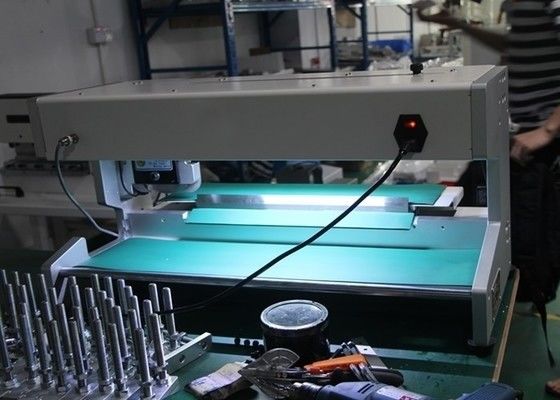 Un buen precio. Equipo de desinstalación de PCB de acero inoxidable 400 mm longitud de corte luz LED equipada con cuchilla separador de PCB móvil HS-203 en línea