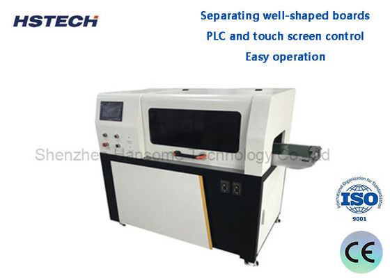 Un buen precio. Enrutador de desinstalación de PCB vertical horizontal con una separación bien formada en línea