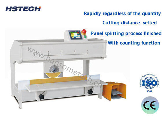 Un buen precio. Distanza de corte ajustada Compare con la operación manual V-Cut separador de PCB HS-VM-400 en línea