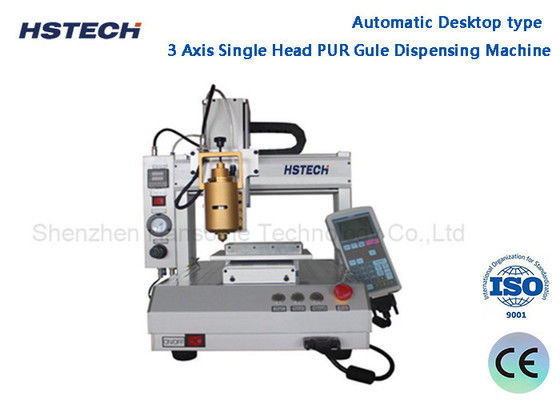 Un buen precio. Máquina de sellado por vacío industrial Máquina automática de distribución de pegamento tipo escritorio HS-D331 en línea