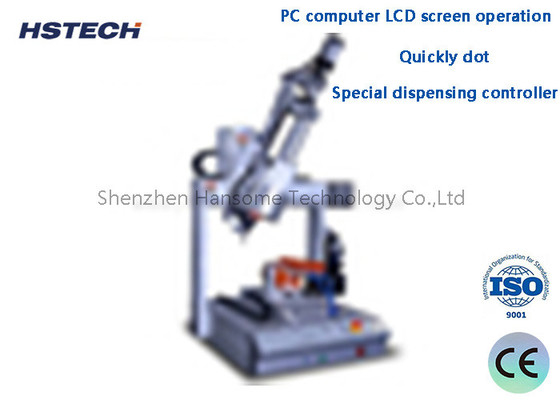 Un buen precio. Operador de pantalla LCD de PC Computadora Controlador especial de distribución 4 Ejes Máquina de distribución de pegamento AB Máquina de distribución de pegamento en línea