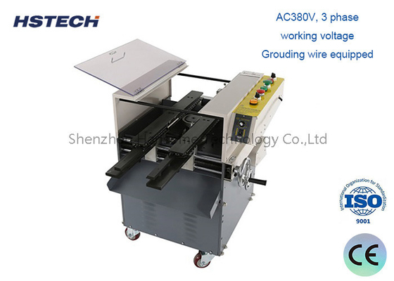 Un buen precio. Alta estabilidad de las piezas de la máquina SMT AC380V 8/10inch Blade 3600rpm Máquina automática de corte de plomo de PCB en línea