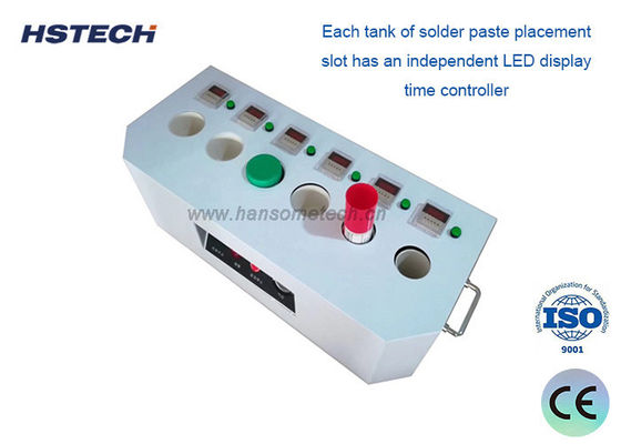 Un buen precio. Máquina de calentamiento de pasta de soldadura con controlador de tiempo de pantalla LED y función FIFO en línea