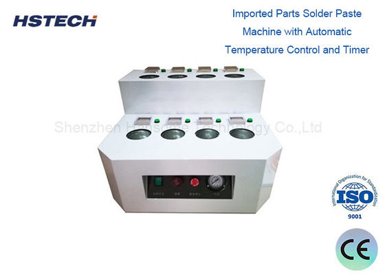 Un buen precio. Máquina de soldadura de pasta de piezas importadas con control automático de temperatura y temporizador en línea