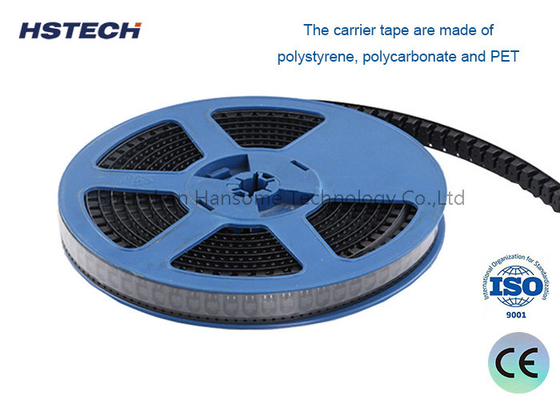 Un buen precio. Tela portadora en relieve de color negro con chip SMD LED con anchura 4-104 mm en línea