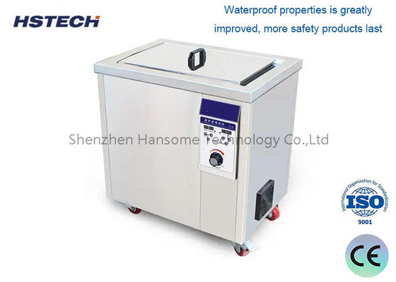 Un buen precio. Control LCD digital Limpiador ultrasónico de acero inoxidable para equipos de limpieza SMT en línea