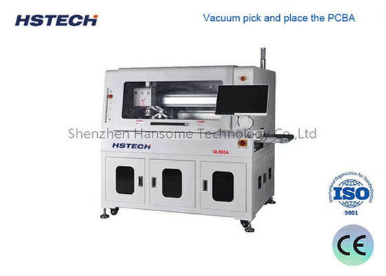 Un buen precio. Máquina de enrutador de PCB de doble plataforma con cambio de herramienta automático opcional Plataforma de trabajo de 300 * 350 mm en línea
