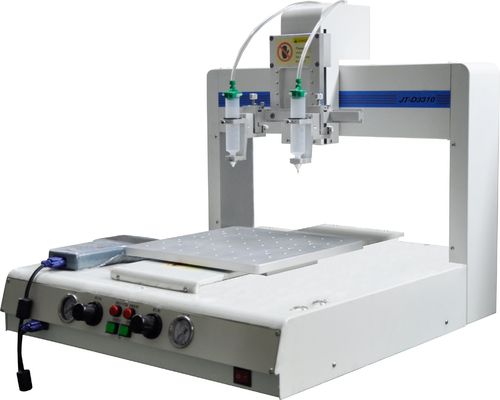 Un buen precio. Dispensador de pegamento epoxi con pantalla LCD de 350W, precisión de repetición de ±0.02 mm y control de 4 ejes en línea