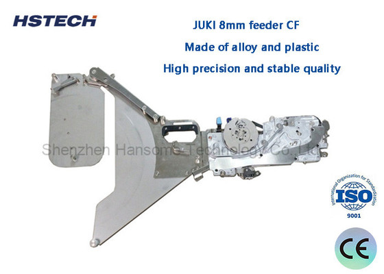 Alta precisión y calidad estable de aleación y plástico JUKI 8mm cinta alimentadora