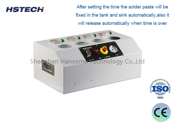 Máquina de envejecimiento de pasta de soldadura controlada por PLC con sistema de control FIFO para la producción