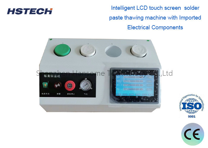 Máquina de descongelación de pasta con pantalla táctil LCD inteligente con componentes eléctricos importados