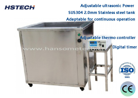Un buen precio. Potencia ultrasónica ajustable Adaptable para operación continua Tanque de limpieza ultrasónica en línea