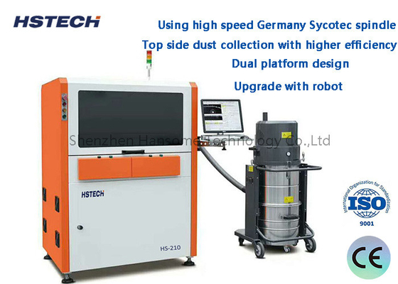 Un buen precio. Alemania Sycotec Router de PCB automático combinado con husillo en línea