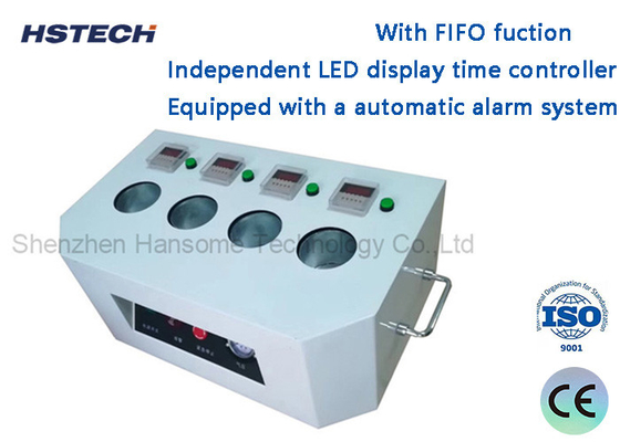 Un buen precio. Equipado con un sistema de alarma automático con FIFO Función Máquina automática de descongelación de pasta de soldadura en línea