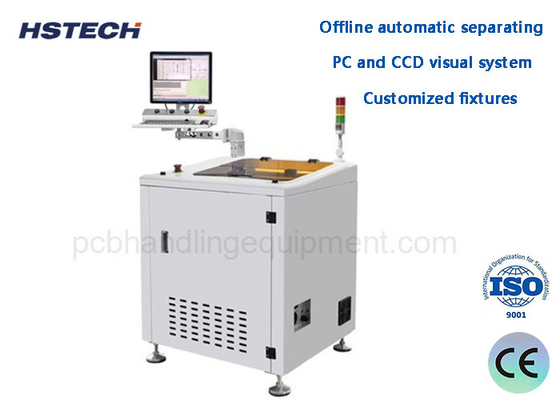 Un buen precio. PC y CCD Sistema visual Personalizado Instalaciones fuera de línea Separación automática fuera de línea PCBA Router de desinstalación en línea