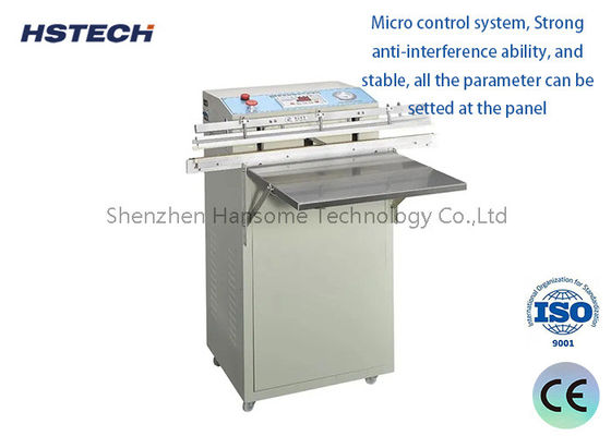 Un buen precio. Máquina de embalaje con vacío externo con auto detección y altura ajustable en línea