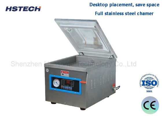 Un buen precio. Máquina de embalaje de vacío de cubierta transparente de acero inoxidable en línea