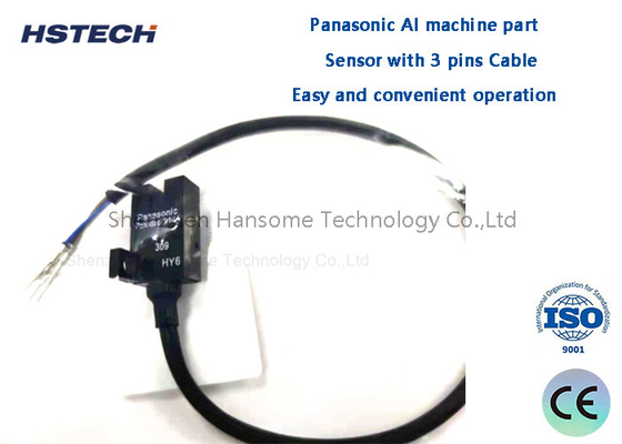 Un buen precio. Panasonic Al Sensor de piezas de máquinas 304133426301 SMT Piezas de máquinas con cable de 3 pines en línea