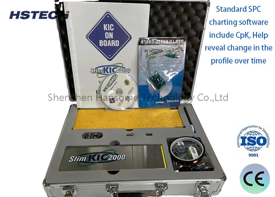 Un buen precio. Perfilador térmico Slim KIC2000 perfilador térmico KIC perfilado de temperatura en PCB perfilador térmico SMT KIC en línea en línea