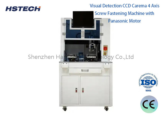 Un buen precio. Máquina automática de fijación de tornillos CCD con motor Panasonic y módulo HIWIN KK en línea