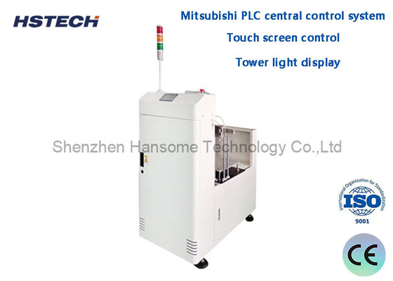 Un buen precio. Control de pantalla táctil de interfaz SMEMA Sistema de control central Mitsubishi PLC Cargador de vacío de PCB en línea
