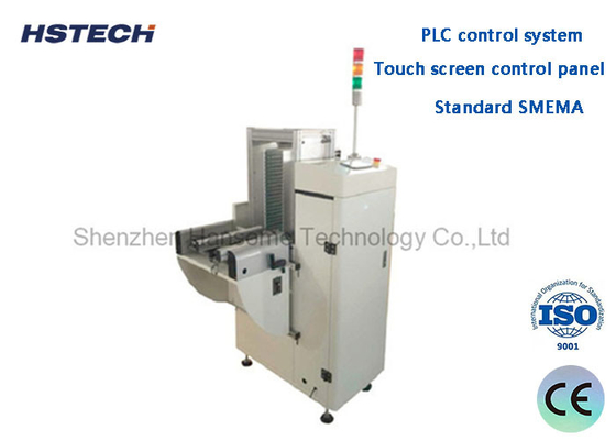 Un buen precio. Sistema de control de PLC estándar SMEMA Panel de control de pantalla táctil tampón de PCB en línea