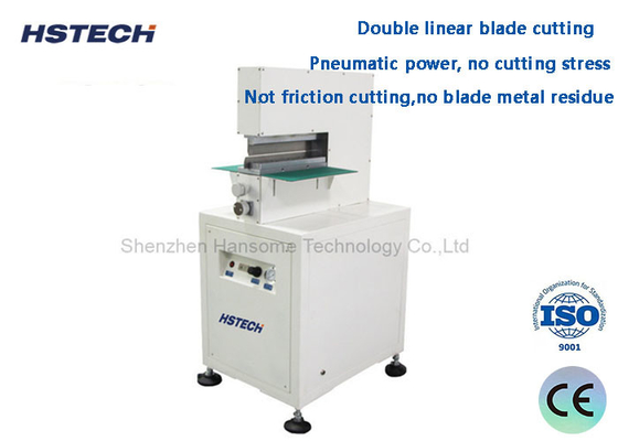 Un buen precio. Cuchilla de metal con accionamiento neumático de baja fuerza de corte de tensión de corte de PCB en línea