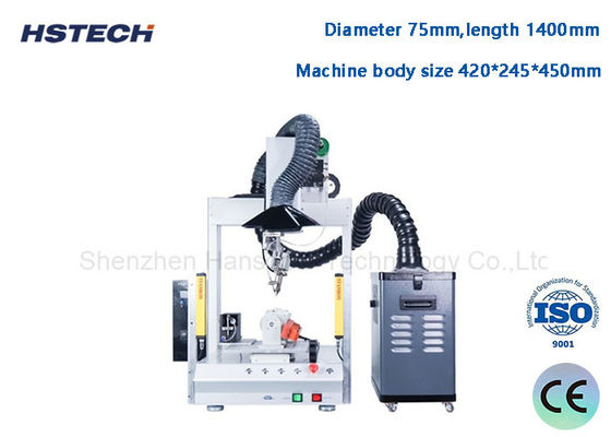 Robot automático de soldadura de escritorio con limpiador de smog para purificación del aire