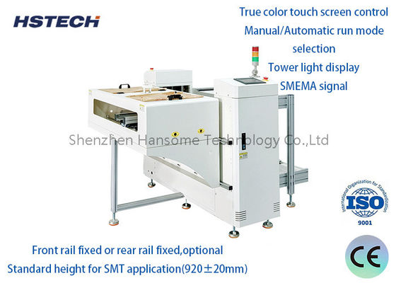 Descargador de PCB de 3 pantallas de color con PCL y control de pantalla táctil y cada cargador 2 cargadores para la línea de producción SMT