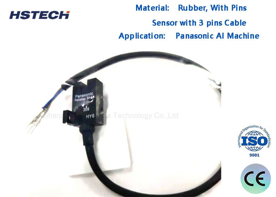 Un buen precio. Sensor de Panasonic SMT AI piezas de repuesto 304133426301 con cable de 3 pines en línea