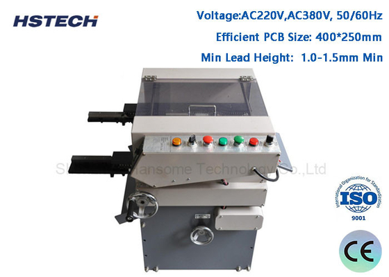 Un buen precio. Máquina de corte automático de plomo de PCB de nueva condición Max 250mm PCB ancho 8/10 pulgadas cuchilla en línea