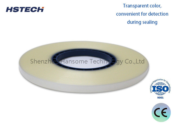 Un buen precio. Cintas para cubrir el contador de componentes SMD: material PET transparente de sellado en caliente, presión de sellado de 0,2 MPa, ancho 9,3 mm en línea