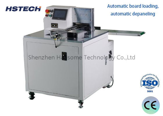 Un buen precio. Máquina automática de desinstalación de PCB con guillotina, longitud máxima de 240 mm, servomotor, 1800-4000pcs/h en línea