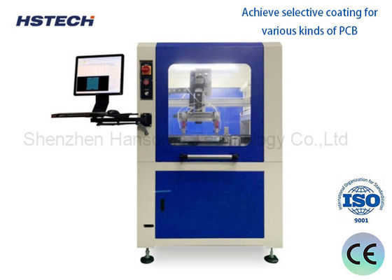 Máquina de recubrimiento conformal selectivo impulsado por servomotor para PCBA SMT Backstage