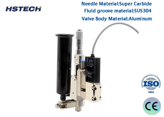 Un buen precio. Válvula de alta velocidad de volumen controlado de aluminio de cuerpo de válvula de material de chorro HS-PF-100 HS-PF-200 en línea
