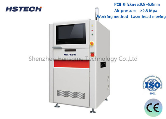 Un buen precio. Máquina de marcado con láser de PCB de CO2 en línea con pantalla táctil con MITSUBISHI en línea