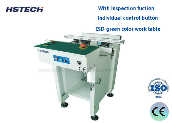 Un buen precio. CE Listado 330mm 390mm PCB de ancho 600mm longitud ESD Cinturón de PCB de manejo transportador HS-C600 en línea