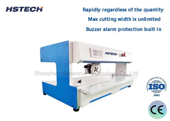 Un buen precio. Protección de alarma de zumbido Separador de PCB V-Cut Blade Moving Operation para placa de PCB FR4 en línea